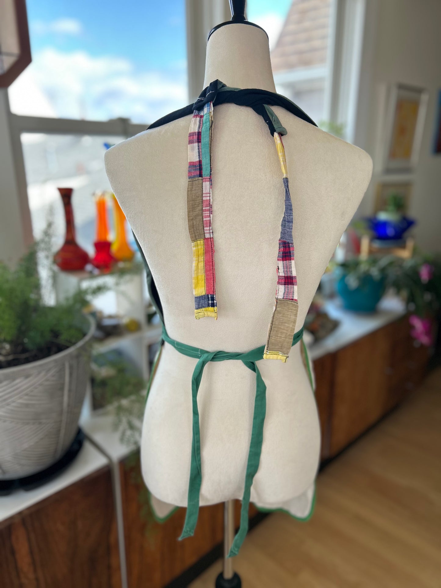 Rainbow Delight M/S Women’s Halter Apron Top