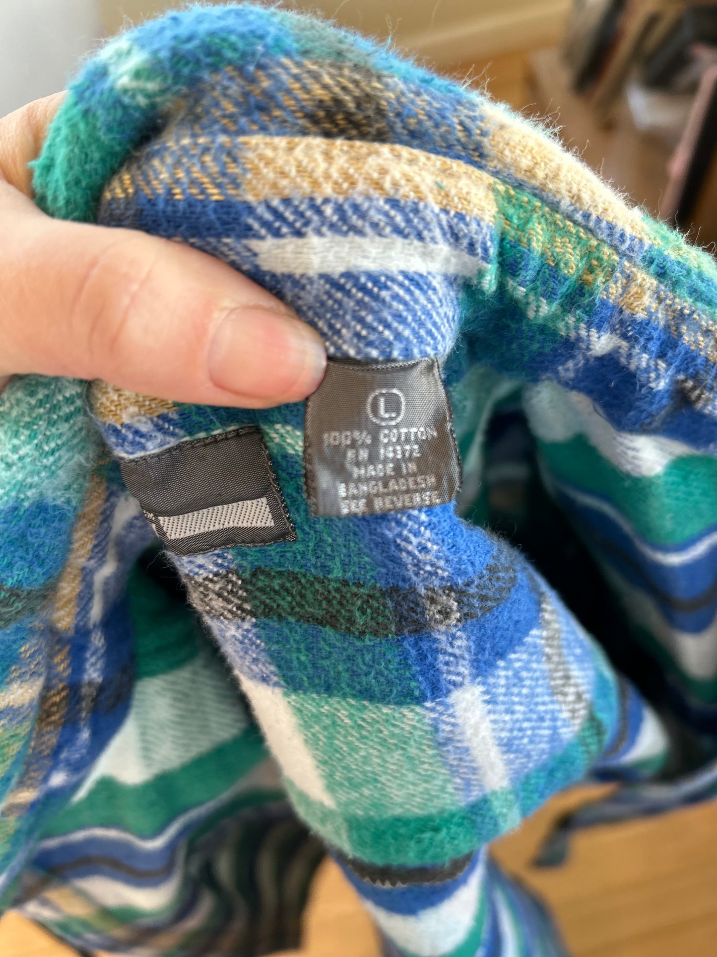 Peace Heavy heavy Flannel Shirt - Uni L