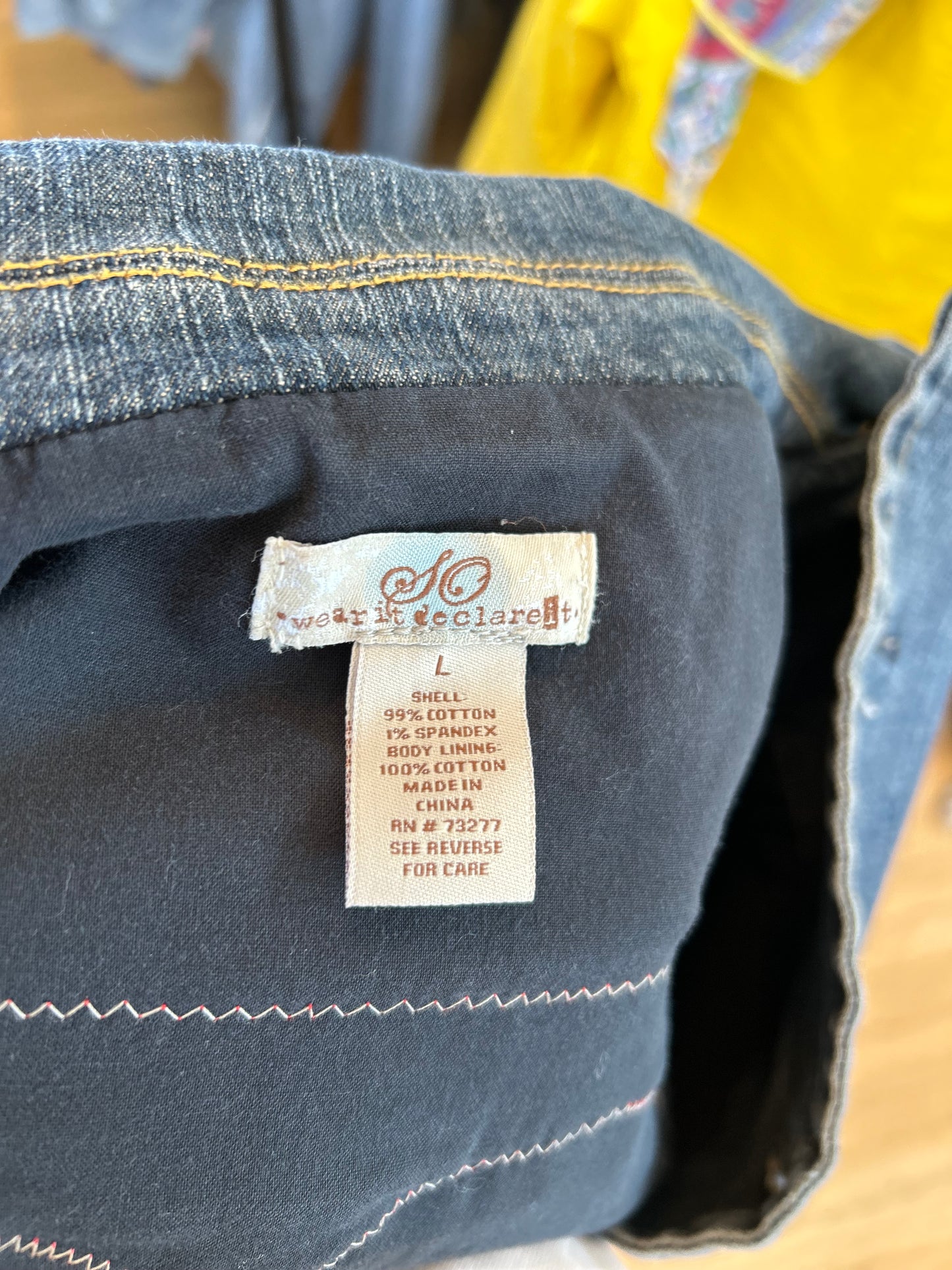 Giants Ladies L Denim Jacket