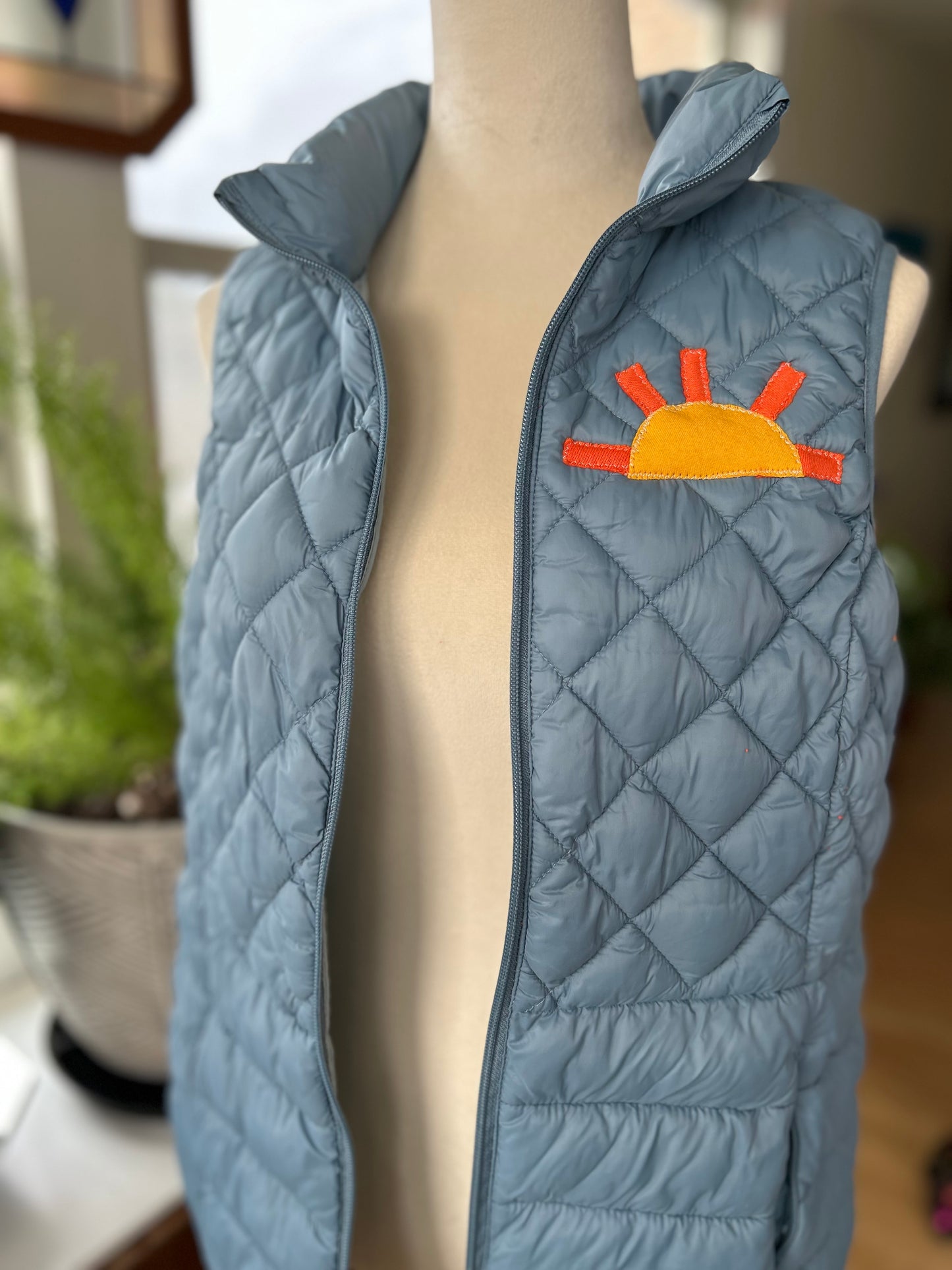 Sky Blue Sunrise Vest Ladies L