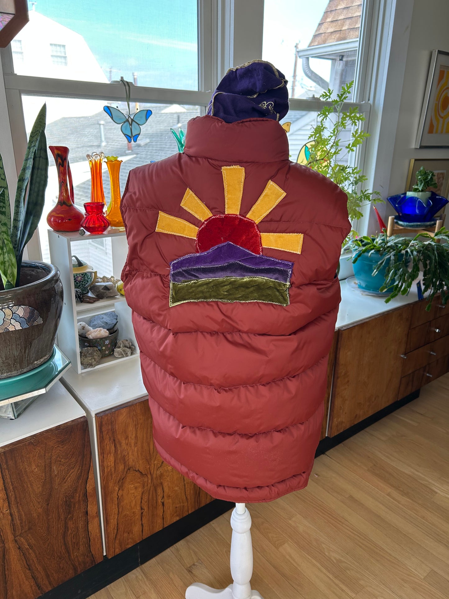 Puffer Vest -unisex Small-DG Sunrise