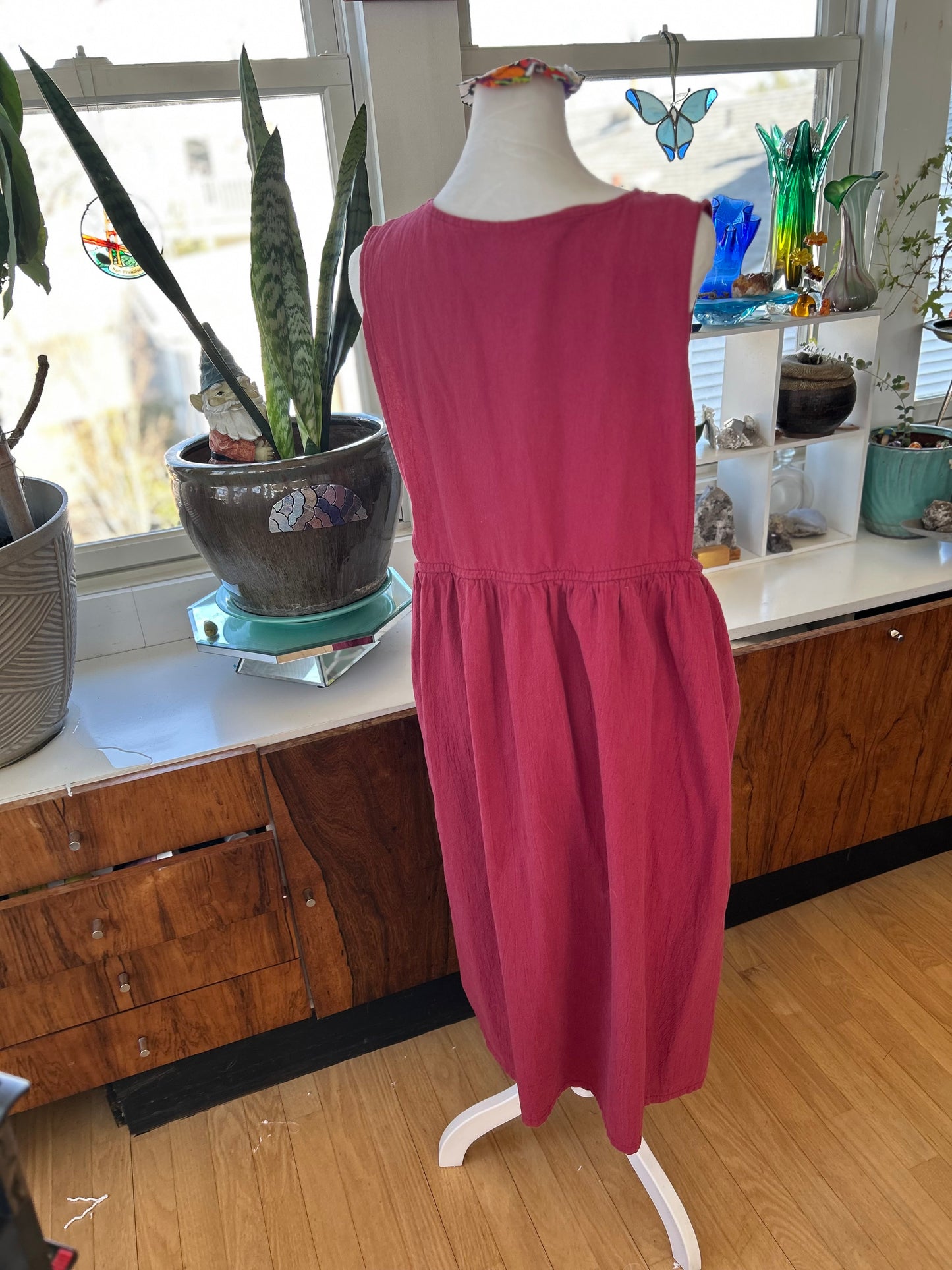 Peace Hippy cotton dress-Womens XL