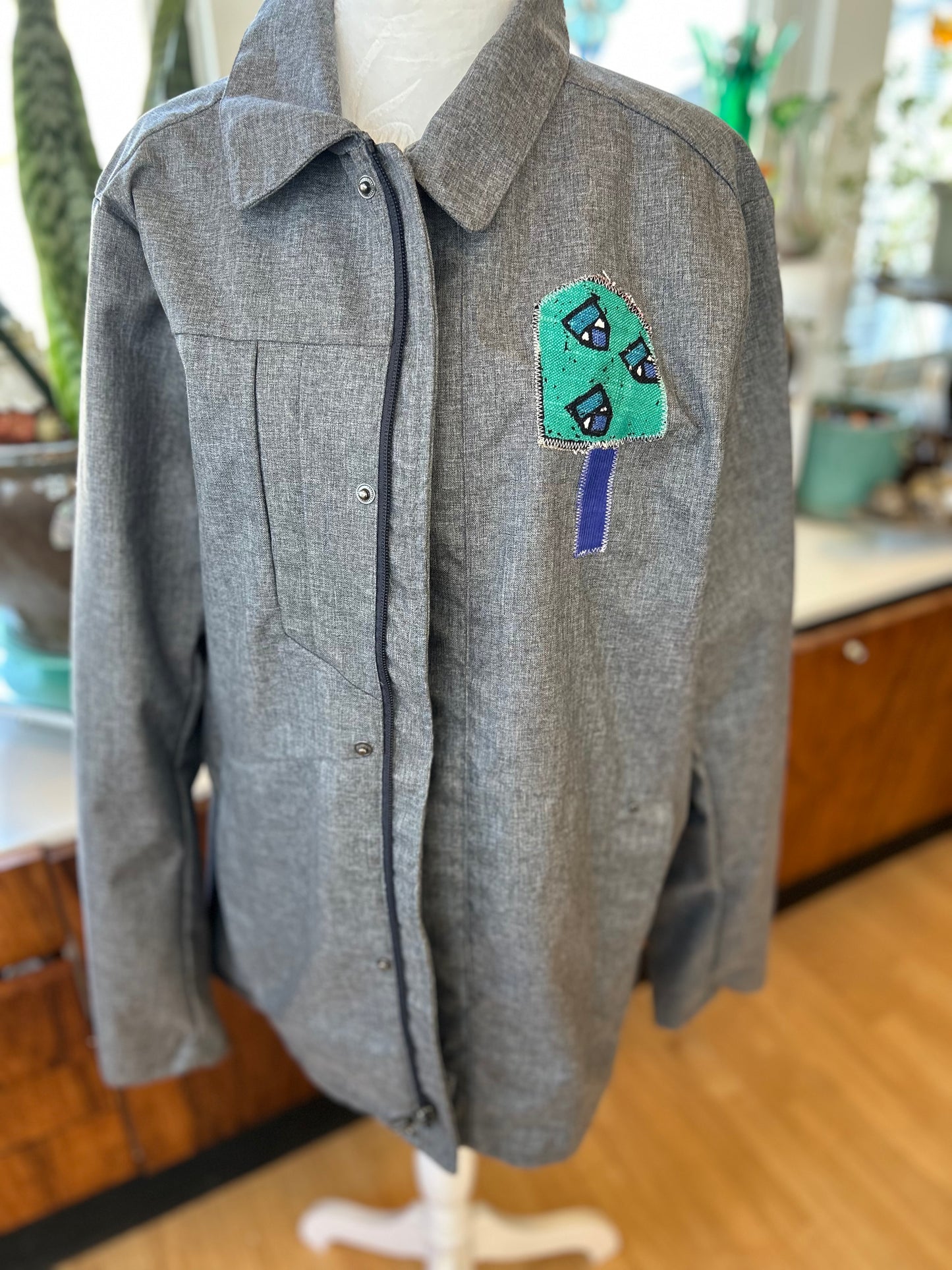 Large Medieval Zipping Jacket-Uni L