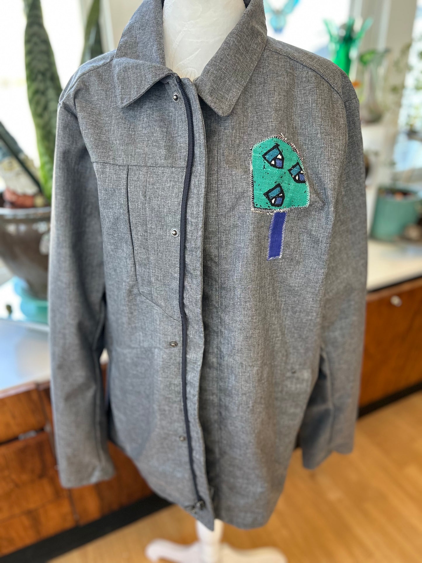 Large Medieval Zipping Jacket-Uni L