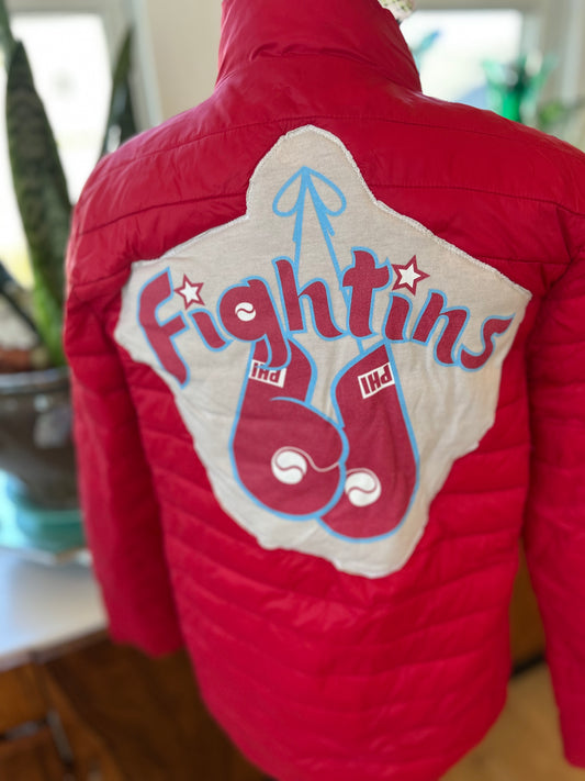 Red Phillies Jacket-women L